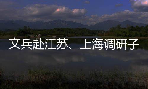 子企重点文兵项目调研业及苏上海赴江