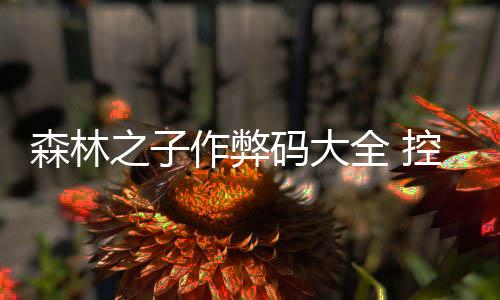 览控制之子作弊台代码大码一森林全