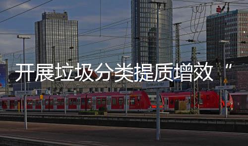 垃圾开展增效提质项行动三分类