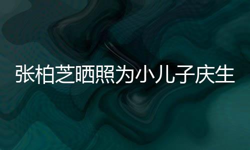 张柏芝晒照为子庆张柏芝第小儿和谁生 三胎生的